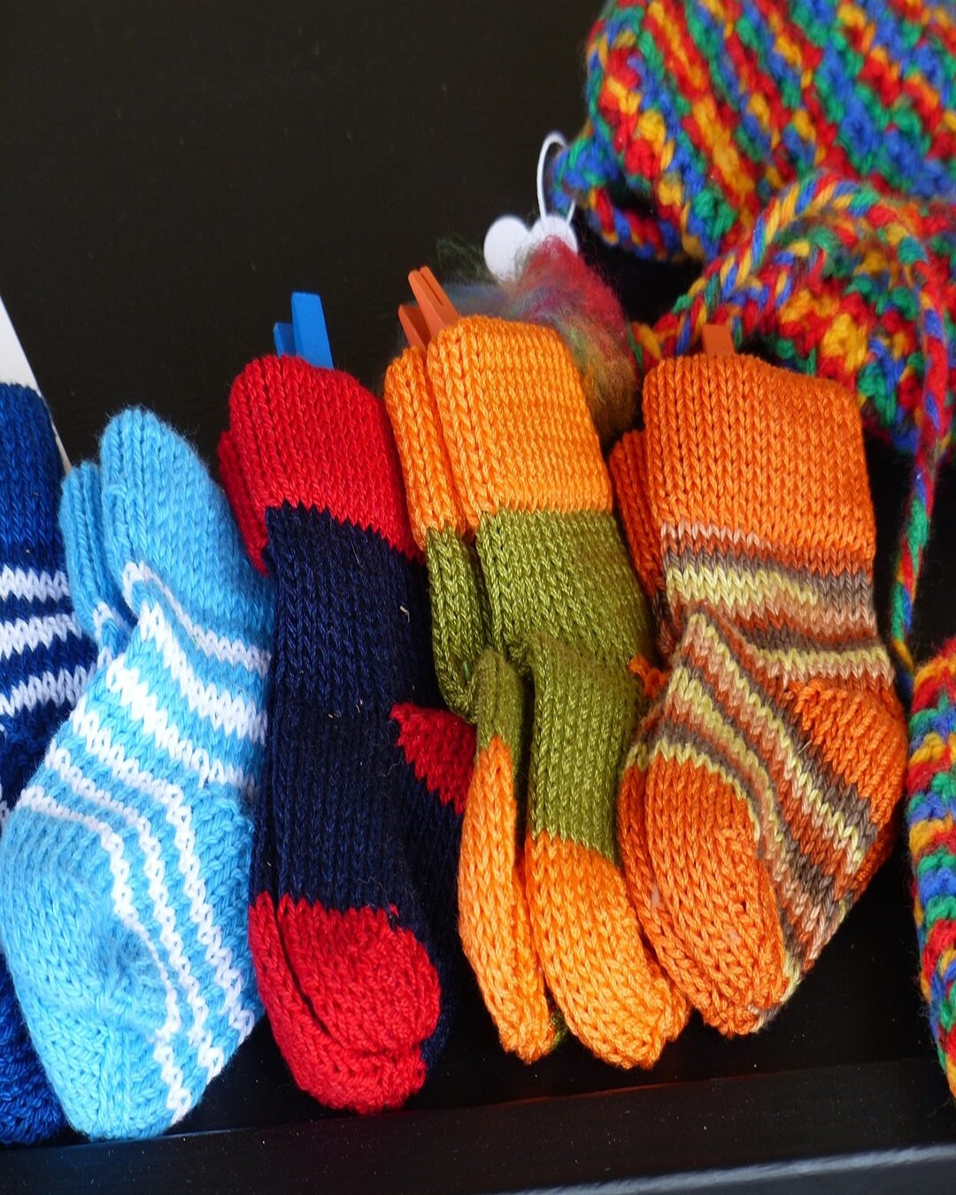 Knitted socks